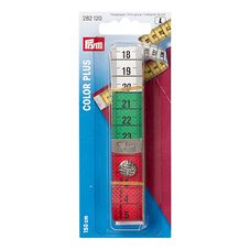 Tape measure with button fastening